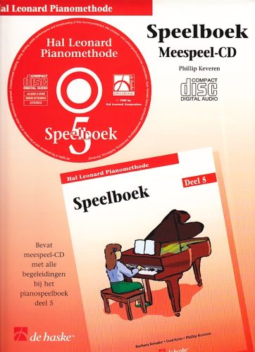 Hal Leonard Pianomethode Speelboek 5 cd