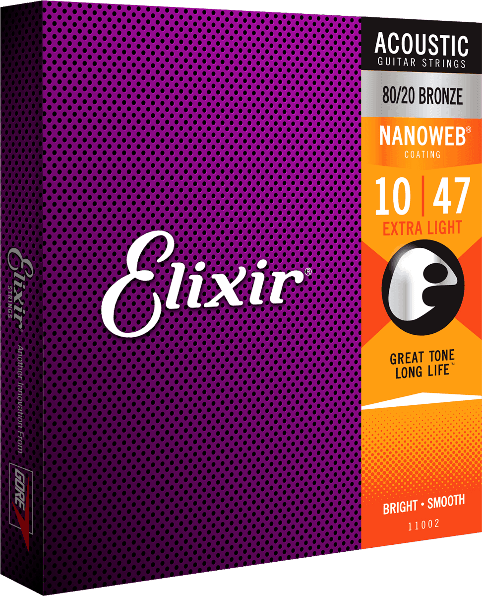 Elixir - 11002 Akoestisch 80/20 Bronze Extra Light 10|47